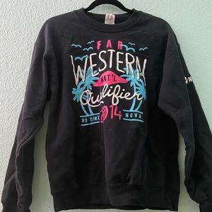 volleyball crewneck sweatshirt